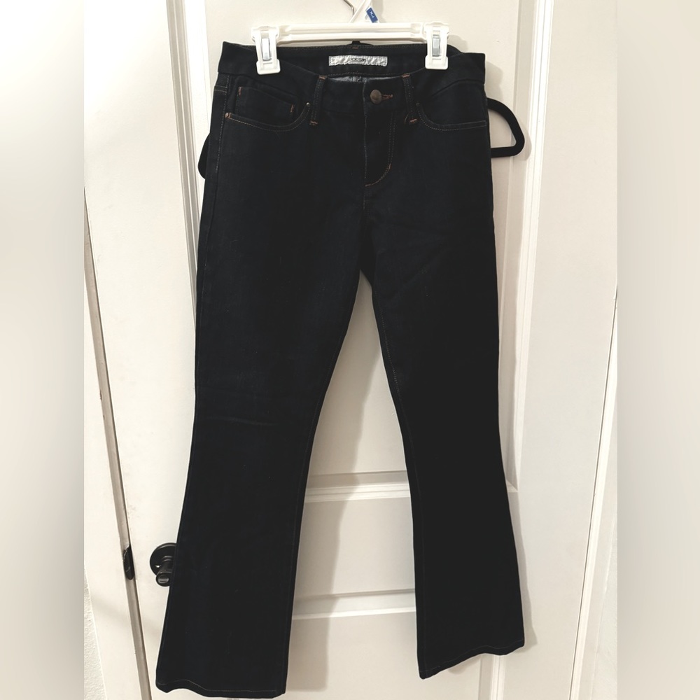 Joe’s Jeans Size 26 Low Rise bootcut dark blue wash Y2K